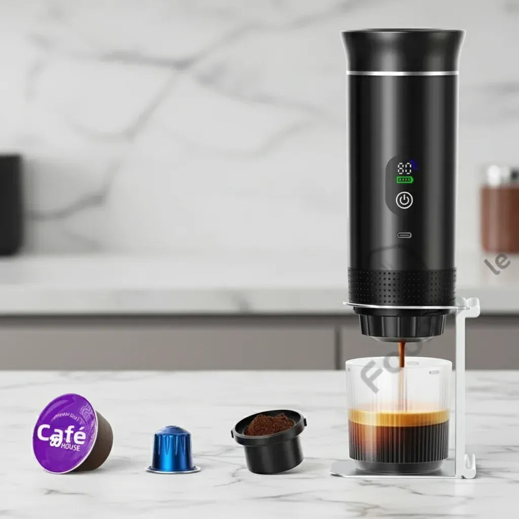 PressGo™ Portable Espresso Machine 2.0 – Brew Coffee Anywhere