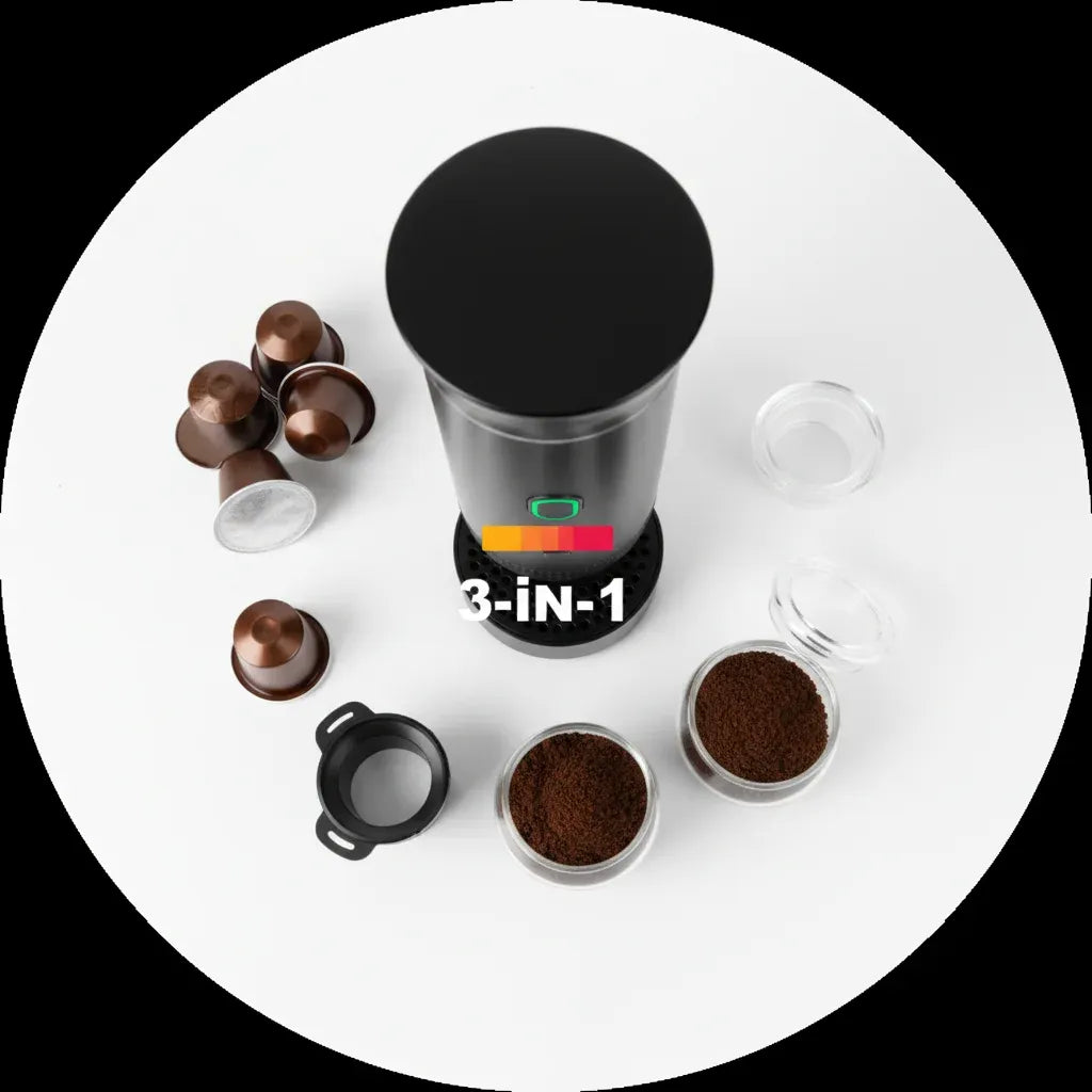 PressGo™ Portable Espresso Machine – Brew Coffee Anywhere