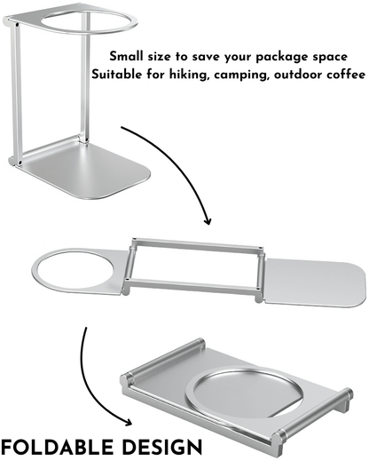 Foldable Coffee Drip Holder