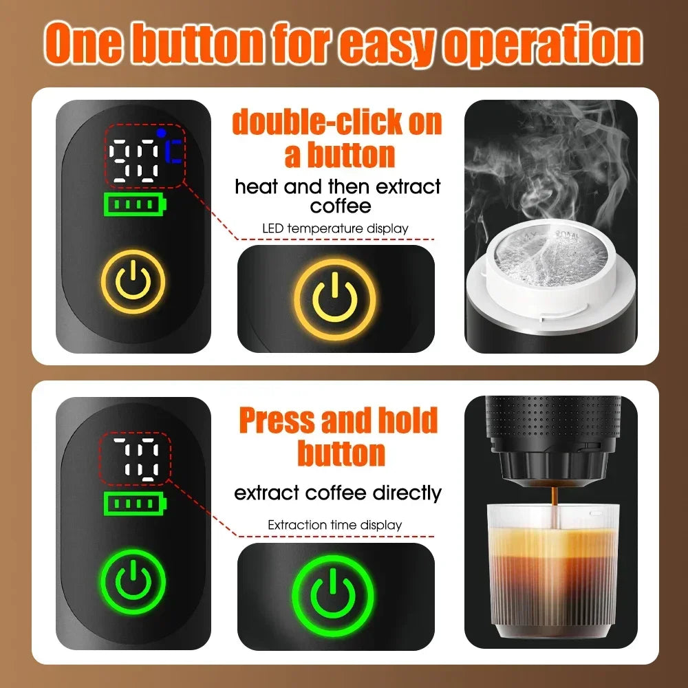 PressGo™ Portable Espresso Machine 2.0 – Brew Coffee Anywhere